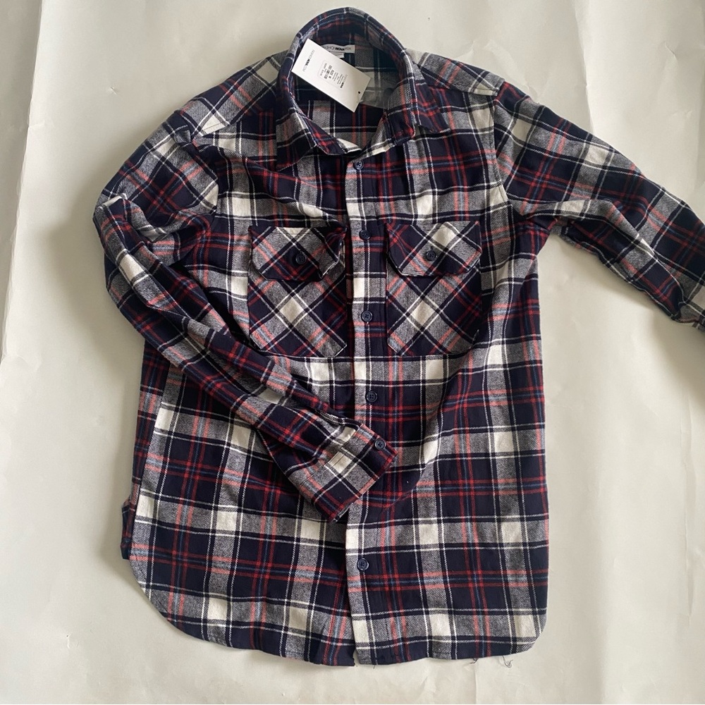 Fashion Nova Men’s Striped Flannel Size Medium Men’s (2 for $30)